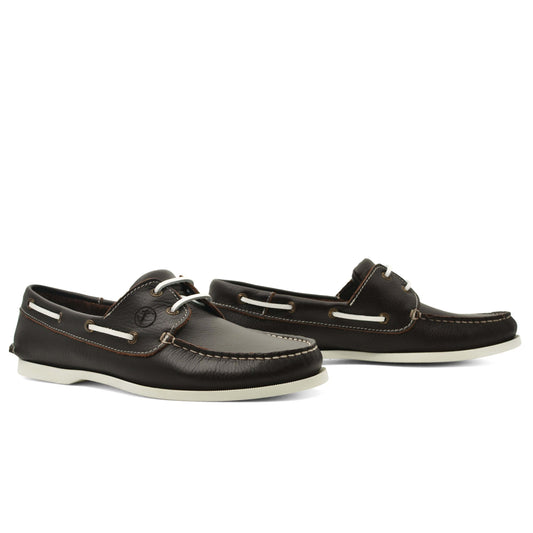 Men Boat Shoe Balos - Seajure’s Balos men’s nautical shoe is a perfect blend of classic elegance and unique style. Meticulously designed for maximum comfort, this shoe boasts high-quality leather that adapts to the foot, a cozy internal lining and insole,