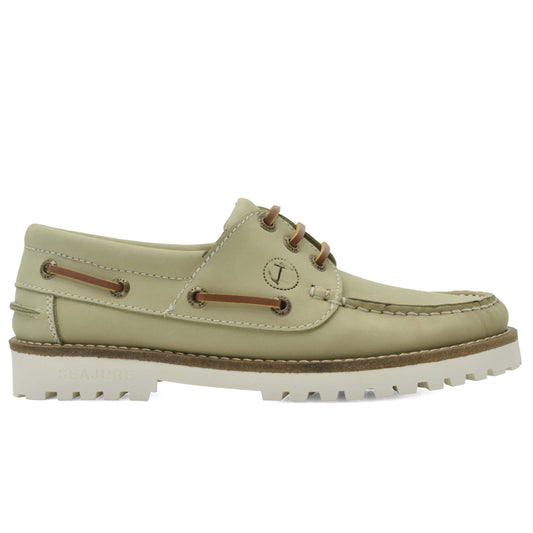 Women Boat Shoe Kvalvika - Experience classic elegance with Seajure’s Kvalvika women's nautical shoe. Carefully designed for maximum comfort, this shoe features quality nubuck leather for flexibility and instant foot adaptation. The internal lining, insol