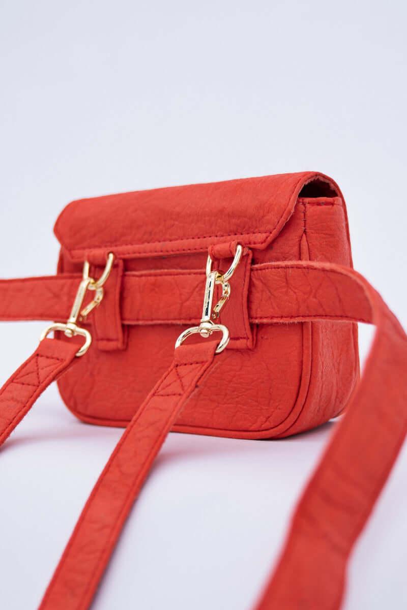 Cherry Piñatex® Belt Bag – Sustainable Luxury | JFK