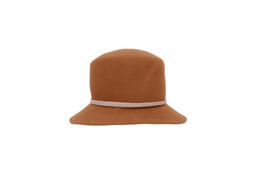 Cloche Brown Hat