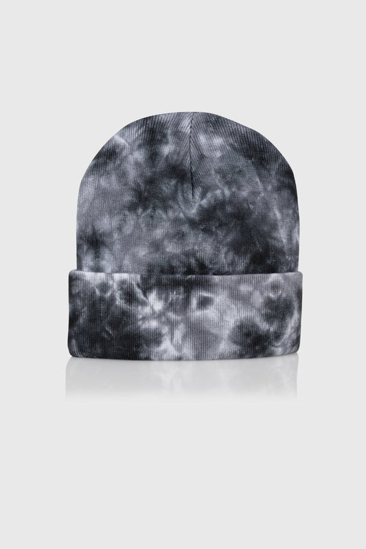 Dyed Again Beanie (Black / White)