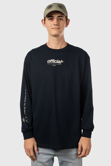 History of the Future Longsleeve Shirt (Navy)