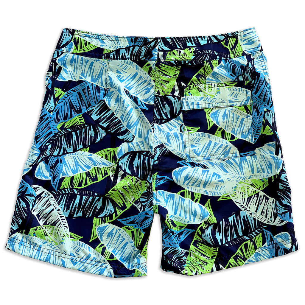 La Palma Eco-Beachwear Surf Botanical Boardshorts Made from Upcycled P ...